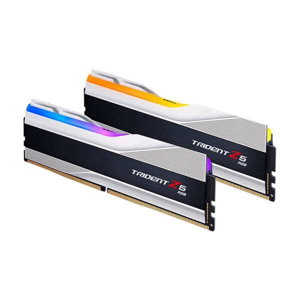 G.Skill Trident Z5 RGB 32GB (16GBx2) DDR5 5600MHz RAM (Metallic Silver)